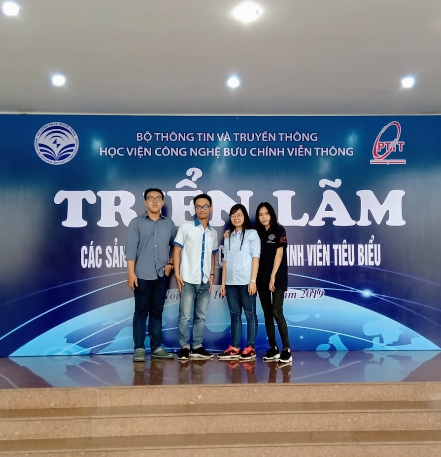Sinh viên Khoa Viễn thông 2 tham gia Triển lãm Hội nghị Khoa học Sinh viên lần thứ 12 tại Học viện CNBCVT – Hà Nội